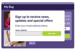 sign-up forms screenshot