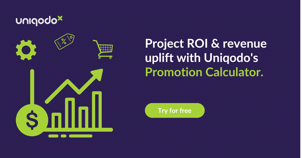 Promotion Performance Calculator Uniqodo The Promotion Experience